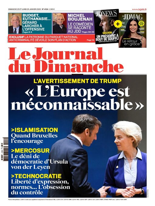 Title details for Le Journal du dimanche by Lagardere Media News - Available